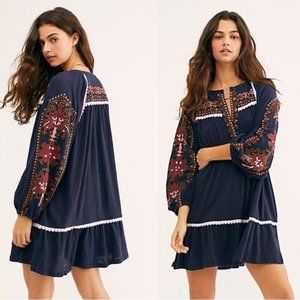 🍁 NWT Free People Winter Floral Dress 🍁